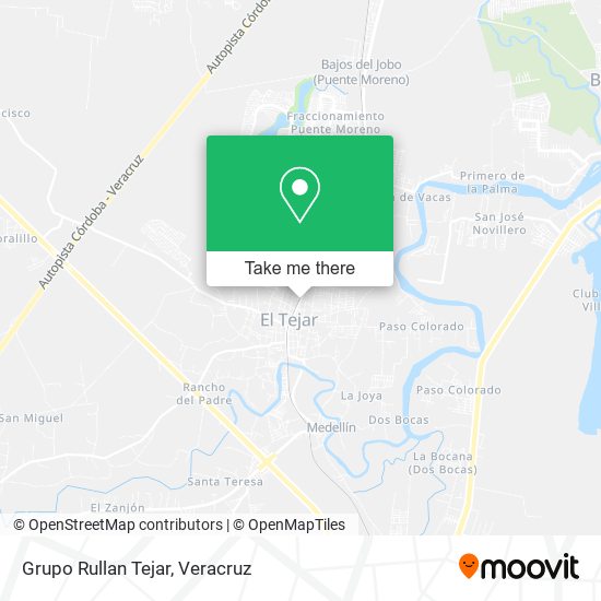Mapa de Grupo Rullan Tejar