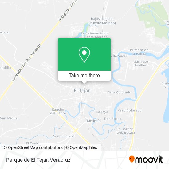 Mapa de Parque de El Tejar