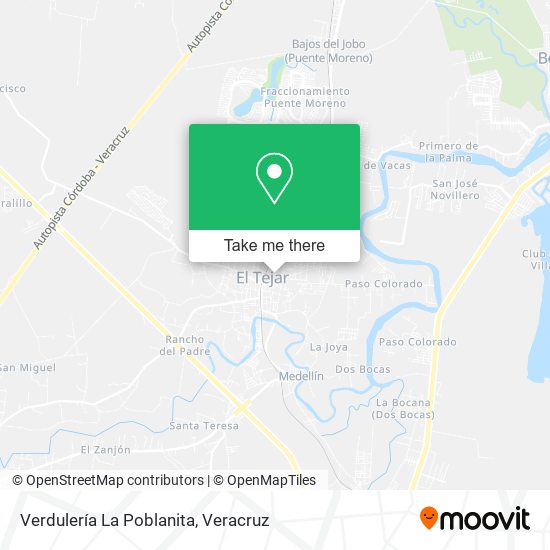 Verdulería La Poblanita map