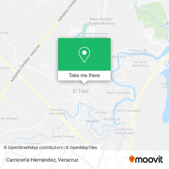 Carniceria Hernández map
