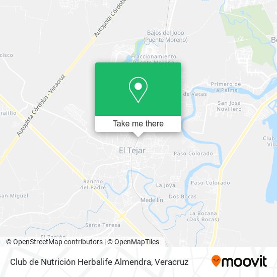 Club de Nutrición Herbalife Almendra map