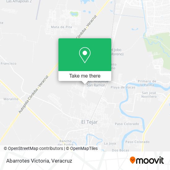 Mapa de Abarrotes Victoria