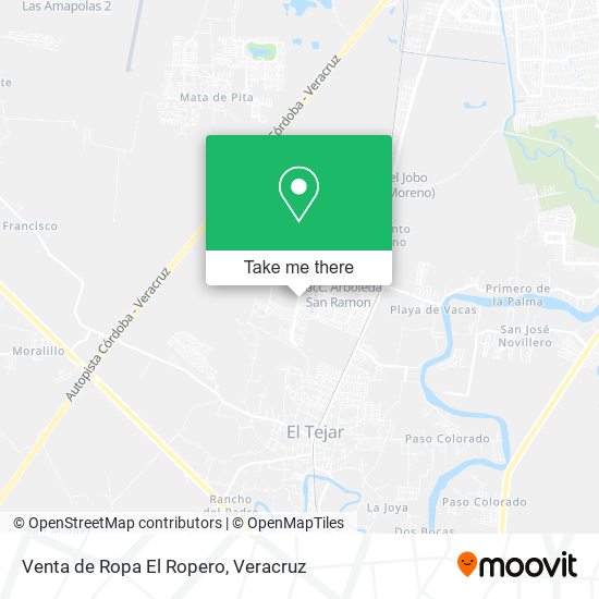 Venta de Ropa El Ropero map
