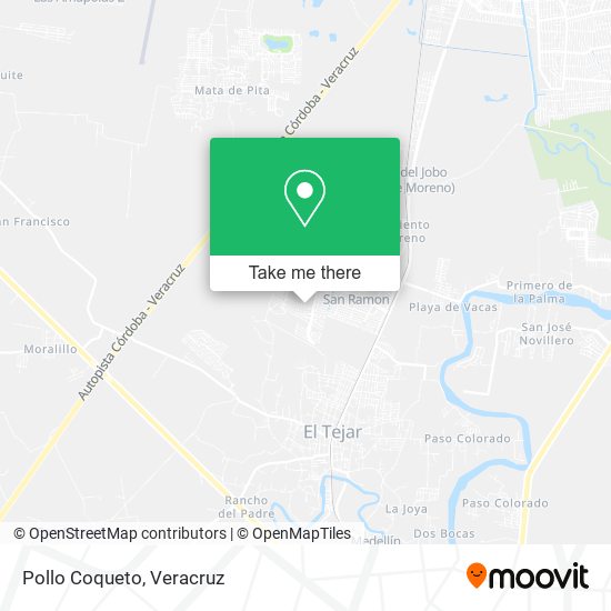 Mapa de Pollo Coqueto