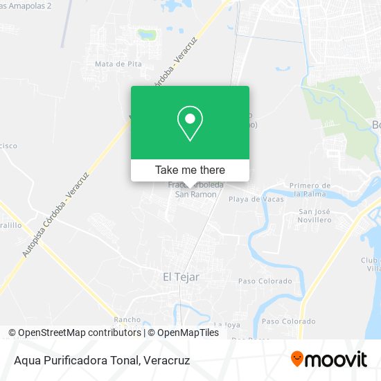 Aqua Purificadora Tonal map