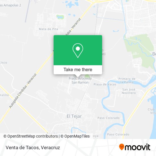 Mapa de Venta de Tacos