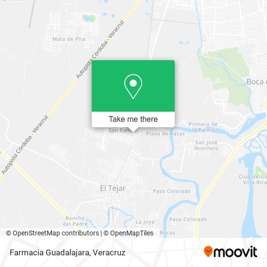 Mapa de Farmacia Guadalajara