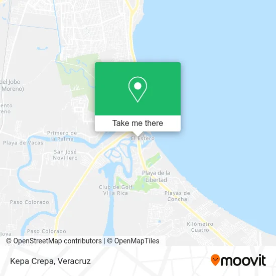 Kepa Crepa map
