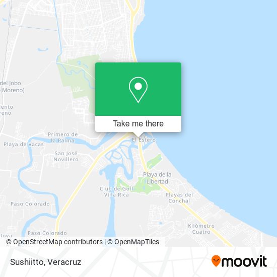 Mapa de Sushiitto