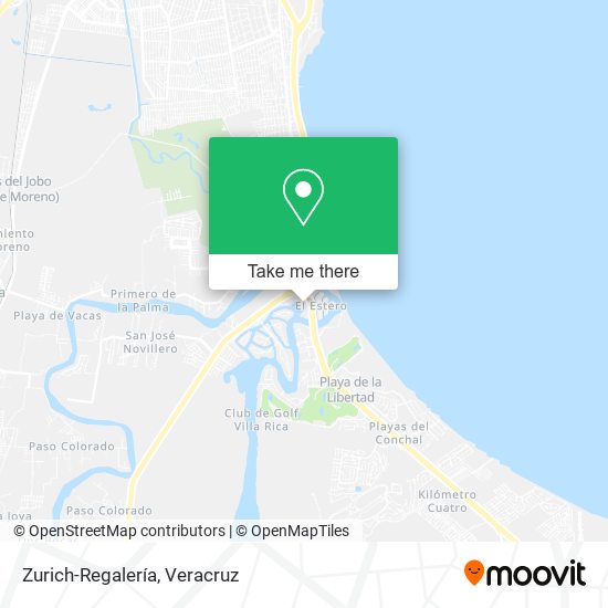 Zurich-Regalería map