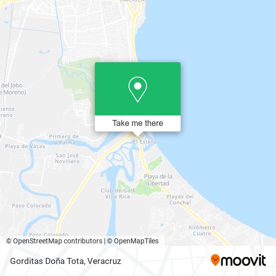 Gorditas Doña Tota map