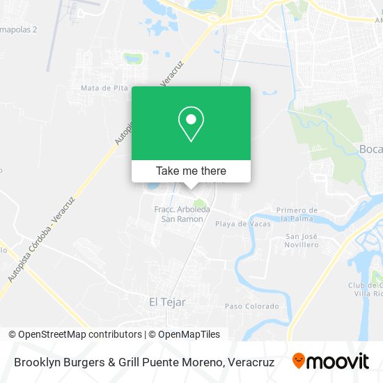 Brooklyn Burgers & Grill Puente Moreno map