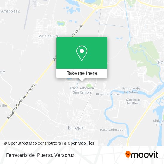 Ferretería del Puerto map