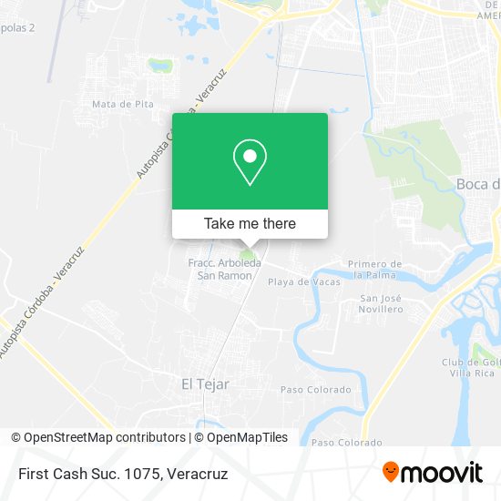 Mapa de First Cash Suc. 1075