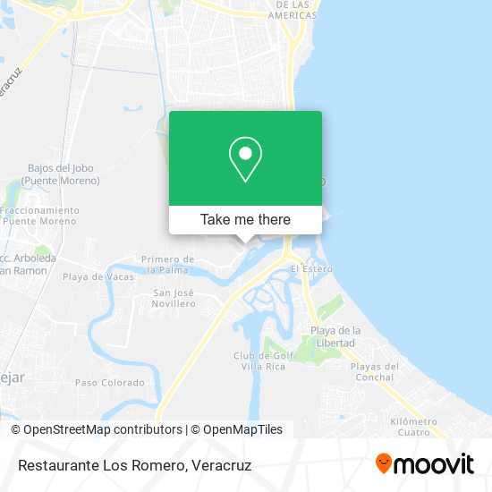 Restaurante Los Romero map