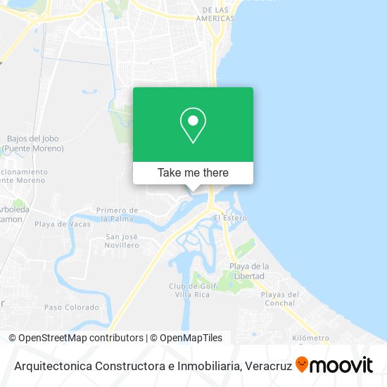Mapa de Arquitectonica Constructora e Inmobiliaria