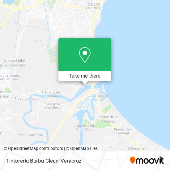 Tintorería Burbu-Clean map
