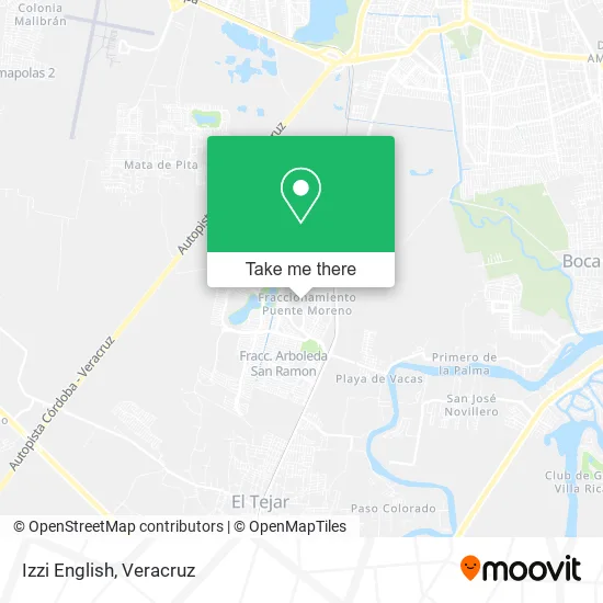 Izzi English map