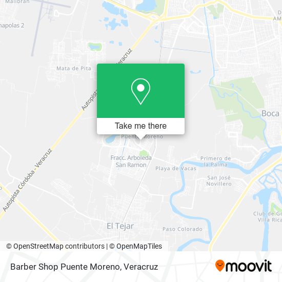 Barber Shop Puente Moreno map