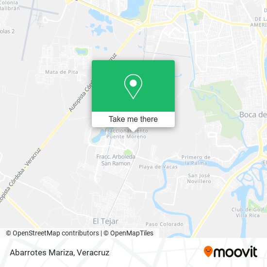 Mapa de Abarrotes Mariza