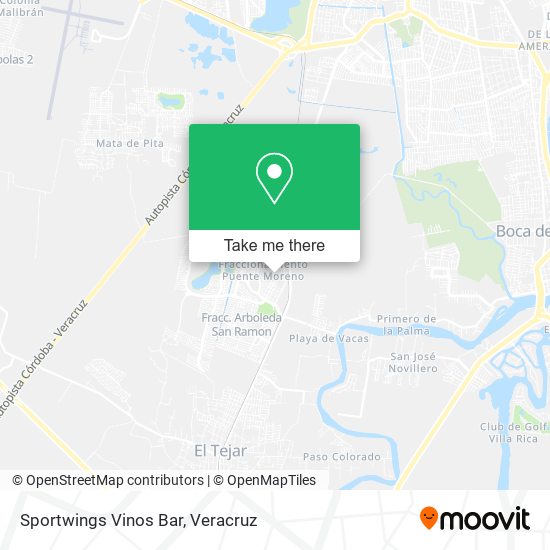 Mapa de Sportwings Vinos Bar