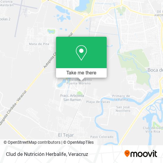 Clud de Nutrición Herbalife map