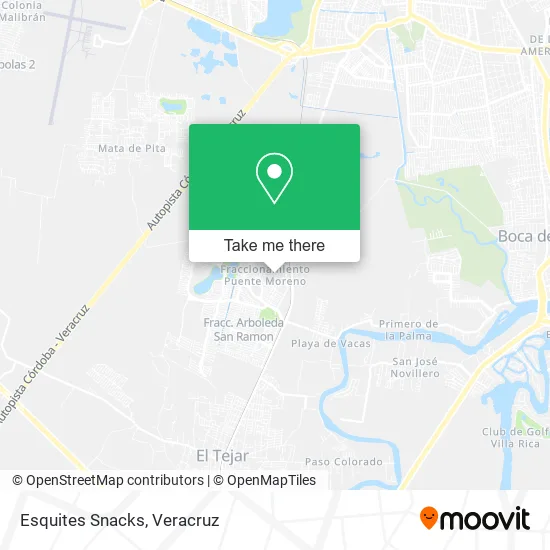 Esquites Snacks map