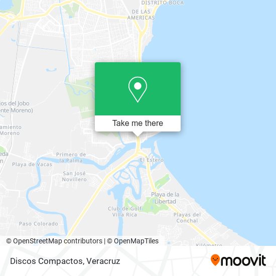 Mapa de Discos Compactos