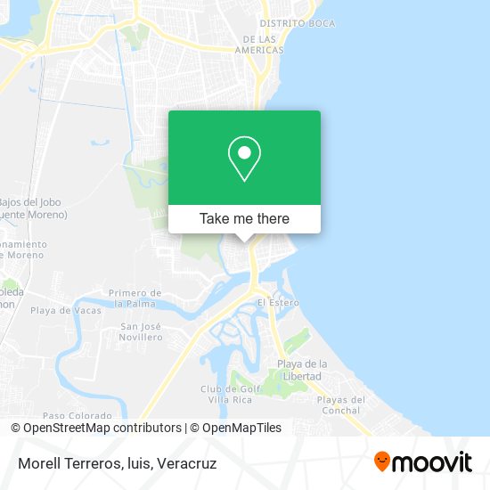 Morell Terreros, luis map
