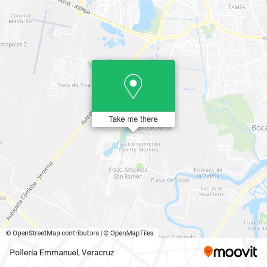 Pollería Emmanuel map