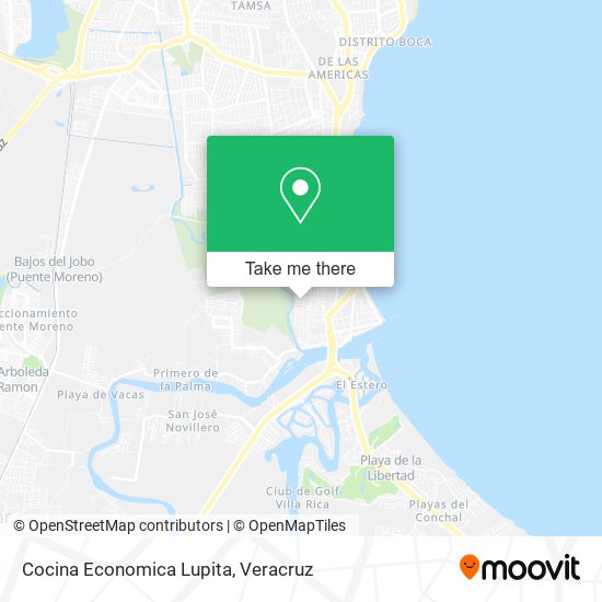 Cocina Economica Lupita map