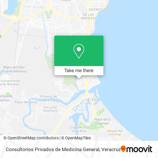 Consultorios Privados de Medicina General map