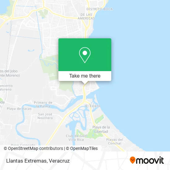 Llantas Extremas map