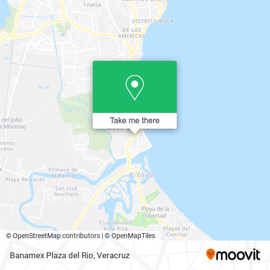 Banamex Plaza del Rio map