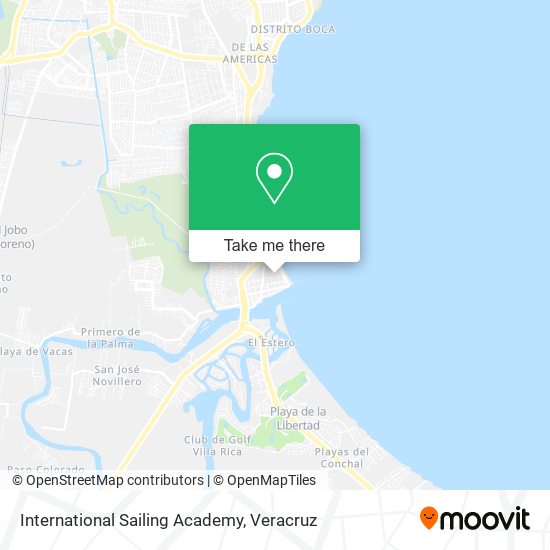 International Sailing Academy map