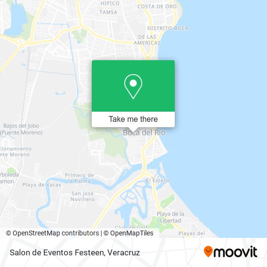 Mapa de Salon de Eventos Festeen