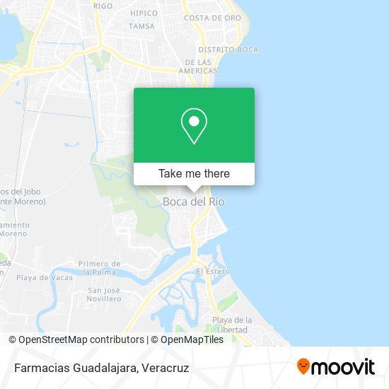 Farmacias Guadalajara map