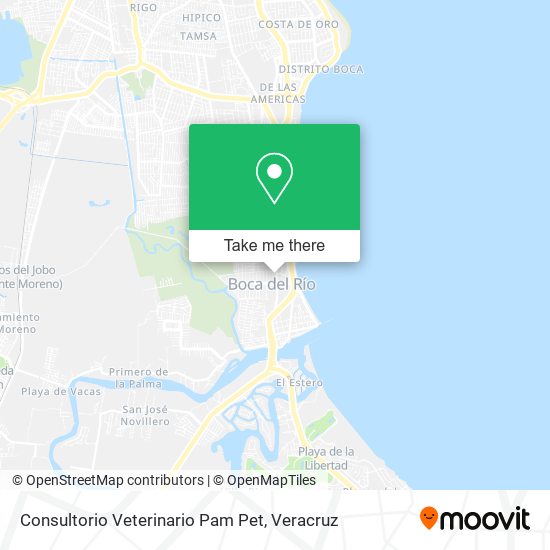 Mapa de Consultorio Veterinario Pam Pet