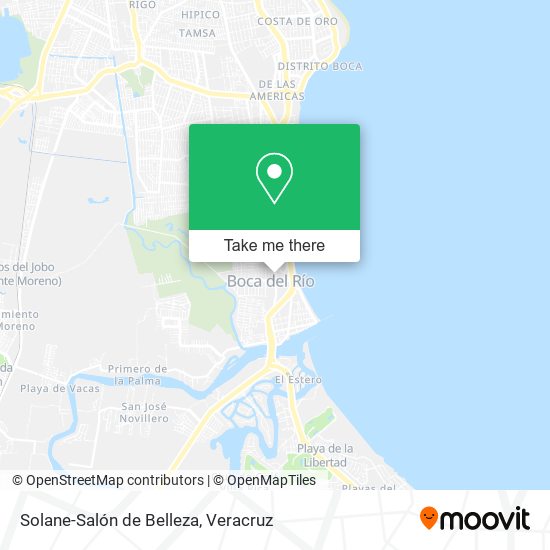 Solane-Salón de Belleza map