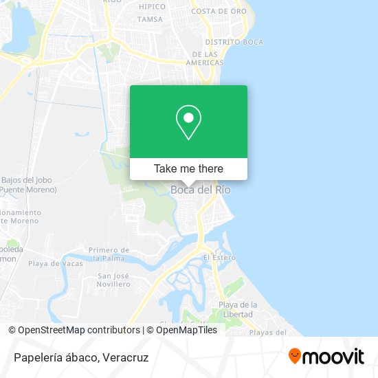 Papelería ábaco map