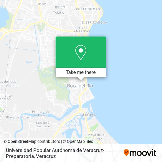 Universidad Popular Autónoma de Veracruz-Preparatoria map