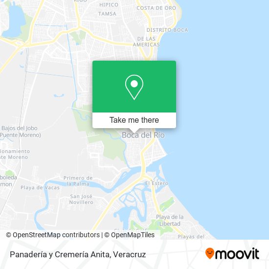 Panadería y Cremería Anita map
