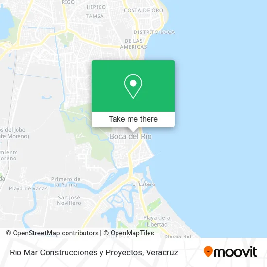Rio Mar Construcciones y Proyectos map