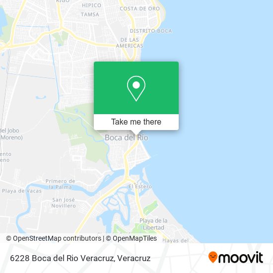 6228 Boca del Rio Veracruz map