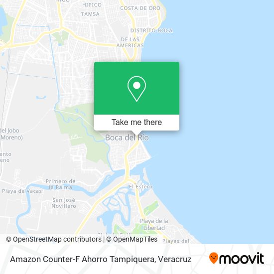 Mapa de Amazon Counter-F Ahorro Tampiquera