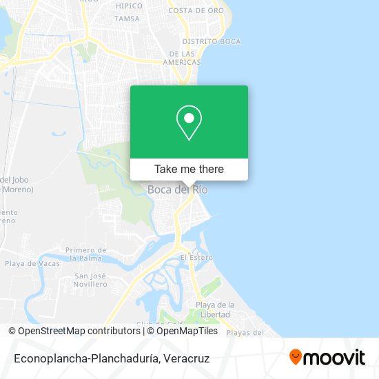 Econoplancha-Planchaduría map