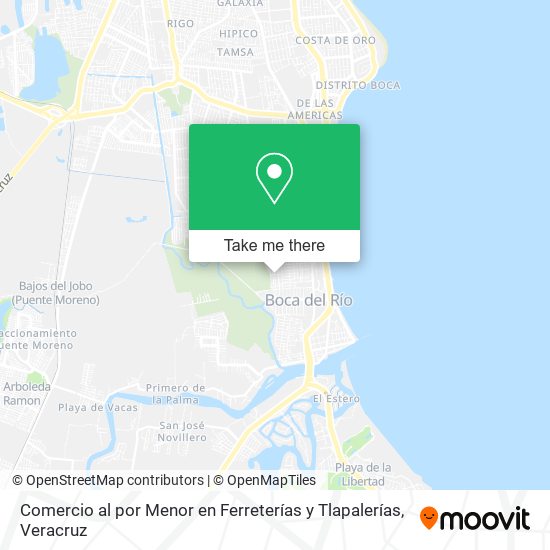 Comercio al por Menor en Ferreterías y Tlapalerías map