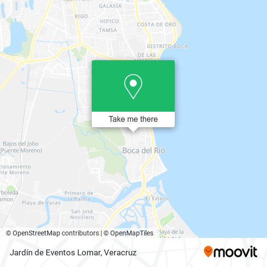 Jardín de Eventos Lomar map