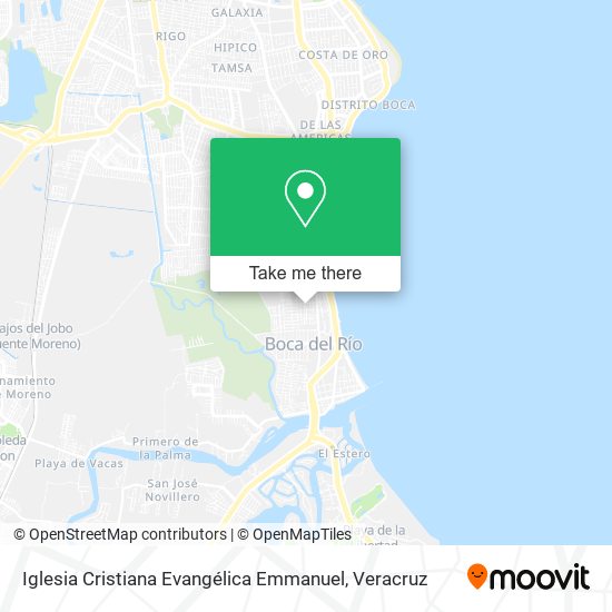 Iglesia Cristiana Evangélica Emmanuel map