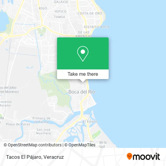 Tacos El Pájaro map